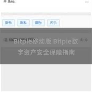 Bitpie移动版 Bitpie数字资产安全保障指南