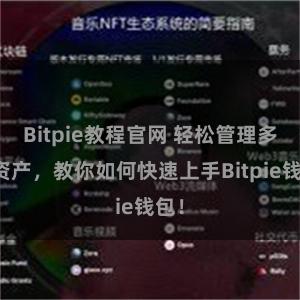 Bitpie教程官网 轻松管理多链资产，教你如何快速上手Bitpie钱包！