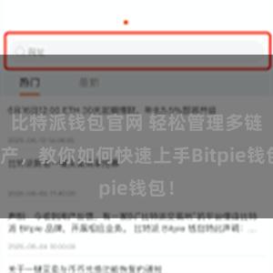 比特派钱包官网 轻松管理多链资产，教你如何快速上手Bitpie钱包！