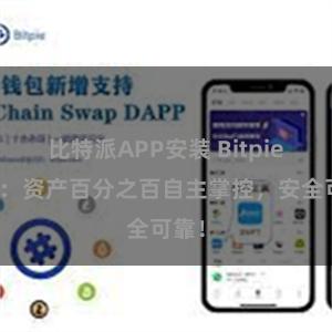 比特派APP安装 Bitpie钱包：资产百分之百自主掌控，安全可靠！