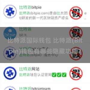 比特派国际钱包 比特派(Bitpie)钱包有哪些隐藏功能？