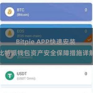 Bitpie APP快速安装 比特派钱包资产安全保障措施详解